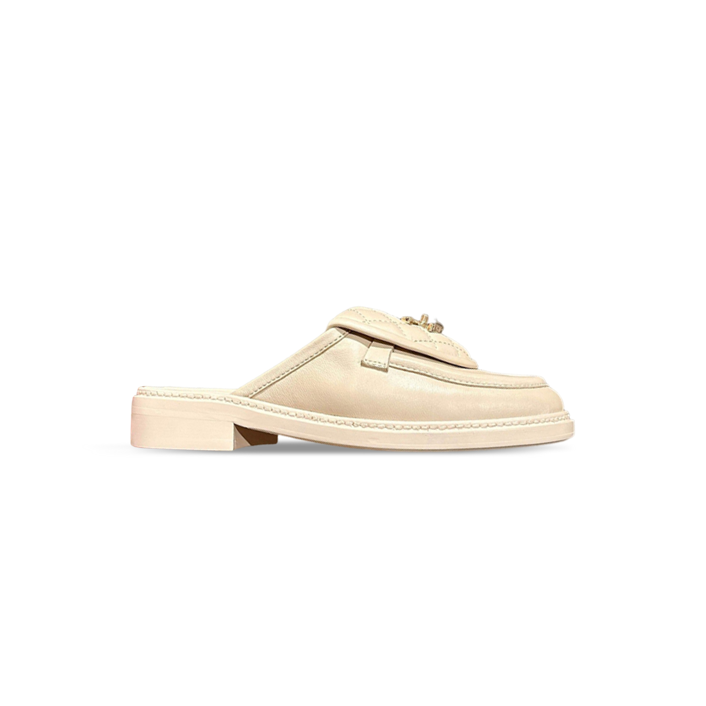 CHANEL QUILTED CC MULES G46120